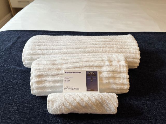 Towels provided